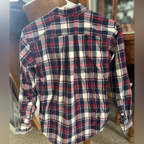 Ralph Lauren Boys Cotton Long Sleeve Button Down Shirt Plaid Size Medium - 10-12 - Picture 4 of 6